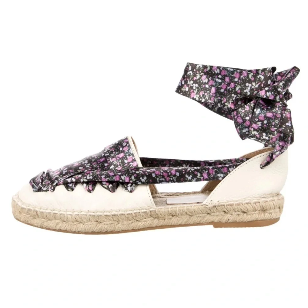 IRIS & INK white leather